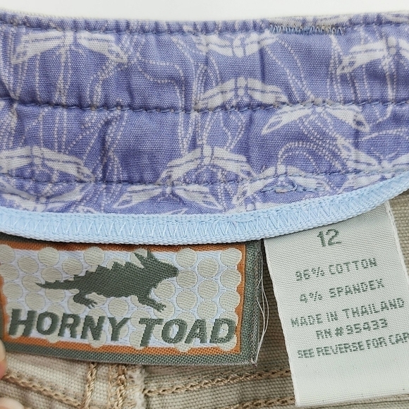 Horny Toad Light Khaki Shorts Women's 12 - Picture 11 of 12